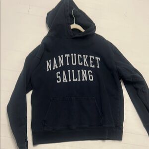 Brandy Melville Blue Nantucket Sailing Hoodie